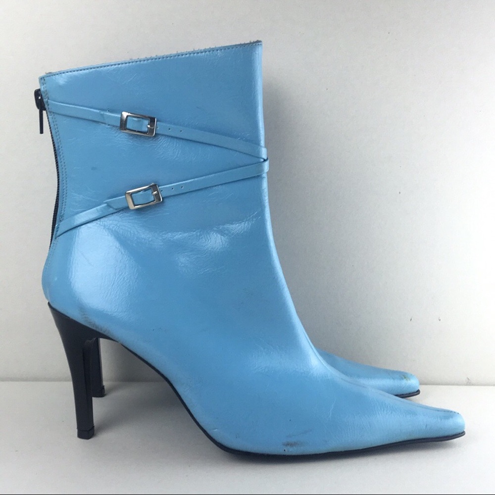 Baby Blue Boots